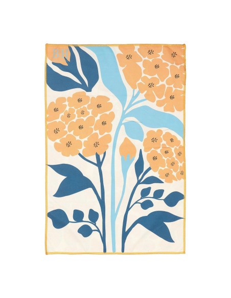 Beauty Home Πετσέτα κουζίνας διπλής όψης Microfiber Art 8658 40x60 Μπλε