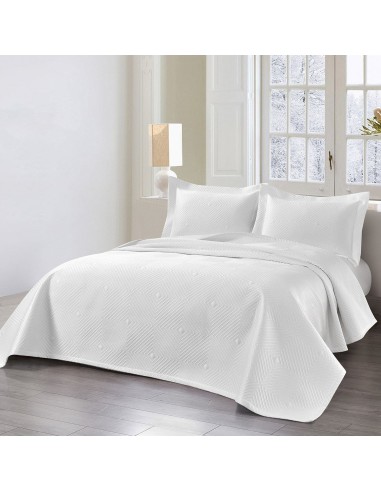 Beauty Home Σετ κουβερλί υπέρδιπλο Alisa Art 12324 230x250 Λευκό