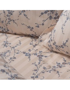 Beauty Home Σετ πάπλωμα υπέρδιπλο Art 12210 Anastasia 100% Βαμβακοσατέν 300tc 220x240 Μπεζ 2