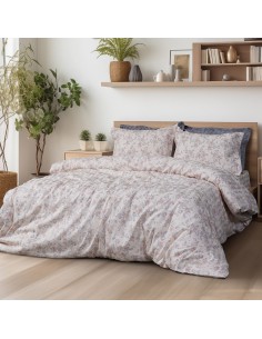 Beauty Home Σετ σεντόνια υπέρδιπλα με λάστιχο Art 12213 Renata 100% Βαμβακοσατέν 300tc 170x200+30 Μπεζ