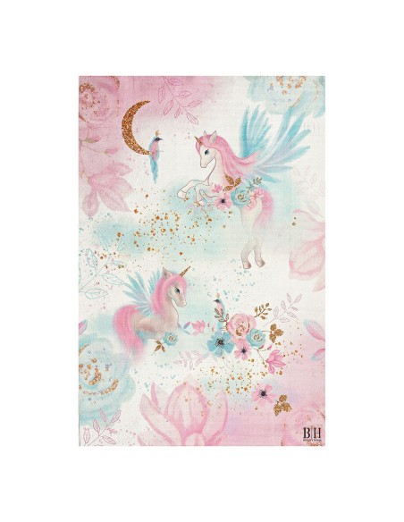 Beauty Home Χαλί παιδικό Fun Art 9588 160x230 Ροζ