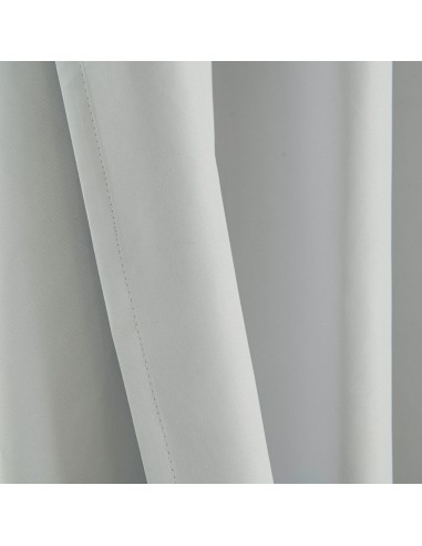 Beauty Home Κουρτίνα Full Blackout σκίασης με 8 κρίκους Soft Art 8391 Ice-Ecru 140x270 Πάγου