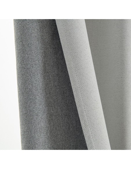 Beauty Home Κουρτίνα Full Blackout σκίασης με 8 κρίκους Elite Art 8392 Ice-No1 140x270 Πάγου