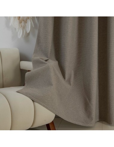 Beauty Home Κουρτίνα Full Blackout σκίασης με 8 κρίκους Elite Art 8392 Beige-Νο5 140x270 Μπεζ
