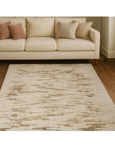 Beauty Home Διάδρομος με το μέτρο Puffy Art 9655 66cm Μπεζ 2