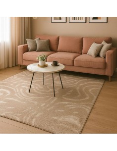 Beauty Home Χαλί Puffy Art 9656 Μπεζ 2