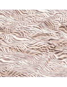 Beauty Home Σετ σεντόνια φανελένια King Size με λάστιχο Matisse Art 12335 185x200+32 Μπεζ 2