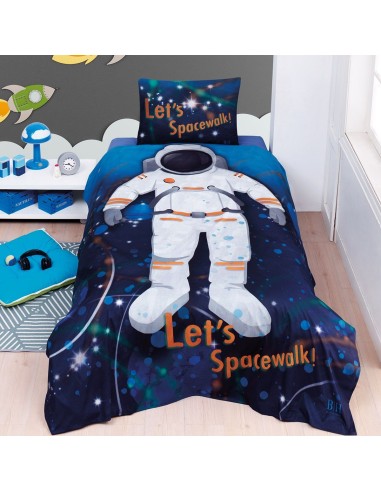 Beauty Home Σετ πάπλωμα μονό Spacewalk Art 6227 160x240 Εμπριμέ