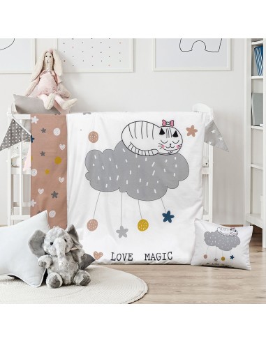 Beauty Home Πάπλωμα βρεφικό Kitty Art 5189 110x150 Εμπριμέ