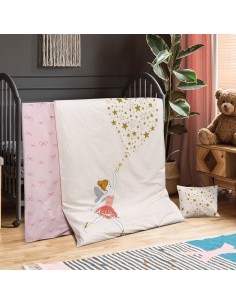 Beauty Home Σετ σεντόνια βρεφικά Tiana Art 5190 120x160 Εμπριμέ