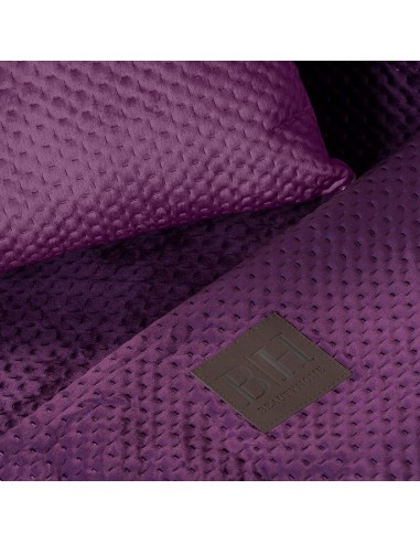 Beauty Home Ριχτάρι Velvety σετ 2τμχ Art 8411 (180x250+180x300) Μωβ