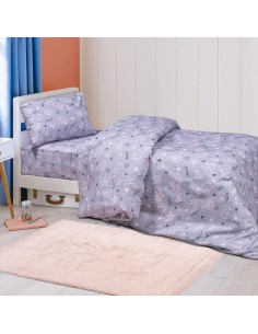 Beauty Home Kουβερλί μονό Queen Art 6215 160x240 Μωβ