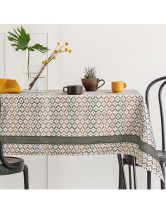 Beauty Home Τραπεζομάντηλο Curry Art 8483 Εμπριμέ