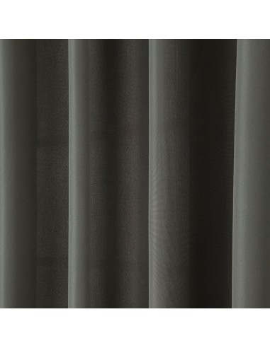 Beauty Home Κουρτίνα μεσαίας σκίασης με 8 μεταλλικούς κρίκους Effect Art 8443 140x270 Ανθρακί