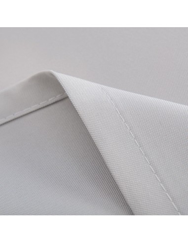 Beauty Home Κουρτίνα μεσαίας σκίασης με 8 μεταλλικούς κρίκους Effect Art 8443 140x270 Ασημί