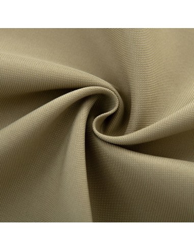 Beauty Home Κουρτίνα μεσαίας σκίασης με 8 μεταλλικούς κρίκους Effect Art 8443 140x270 Λαδί