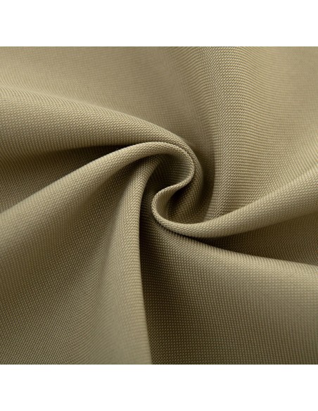 Beauty Home Κουρτίνα μεσαίας σκίασης με 8 μεταλλικούς κρίκους Effect Art 8443 140x270 Λαδί