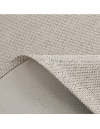 Beauty Home Κουρτίνα Blackout Jacquard σκίασης με 8 μεταλλικούς κρίκους Glare Art 8444 140x270 Μπεζ