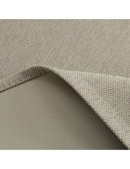 Beauty Home Κουρτίνα Blackout Jacquard σκίασης με 8 μεταλλικούς κρίκους Glare Art 8444 140x270 Άμμου