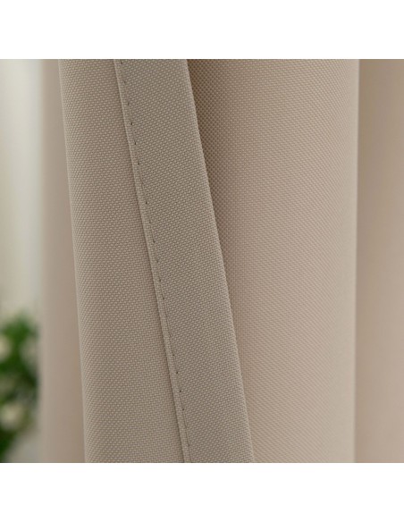 Beauty Home Ύφασμα κουρτίνας με το μέτρο μεσαίας σκίασης Effect Art 8443 Φ320 Άμμου