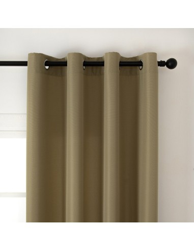 Beauty Home Ύφασμα κουρτίνας με το μέτρο μεσαίας σκίασης Effect Art 8443 Φ320 Λαδί