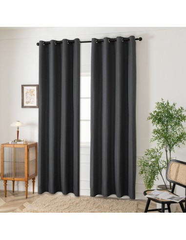Beauty Home Ύφασμα κουρτίνας με το μέτρο Blackout jacquard σκίασης Glare Art 8444 Φ280 Ανθαρκί