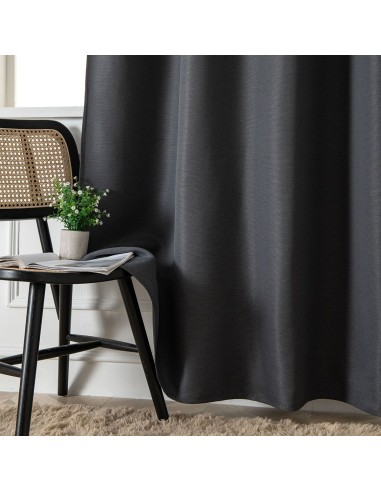 Beauty Home Ύφασμα κουρτίνας με το μέτρο Blackout jacquard σκίασης Glare Art 8444 Φ280 Ανθαρκί