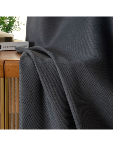 Beauty Home Ύφασμα κουρτίνας με το μέτρο Blackout jacquard σκίασης Glare Art 8444 Φ280 Ανθαρκί