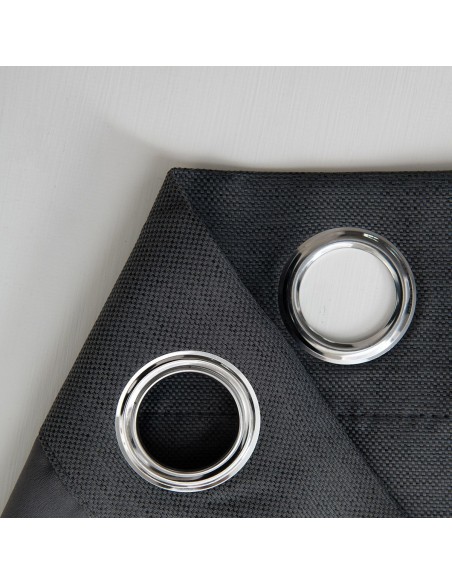 Beauty Home Ύφασμα κουρτίνας με το μέτρο Blackout jacquard σκίασης Glare Art 8444 Φ280 Ανθαρκί