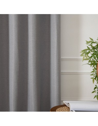 Beauty Home Ύφασμα κουρτίνας με το μέτρο Blackout jacquard σκίασης Glare Art 8444 Φ280 Γκρι