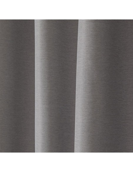 Beauty Home Ύφασμα κουρτίνας με το μέτρο Blackout jacquard σκίασης Glare Art 8444 Φ280 Γκρι