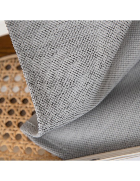 Beauty Home Ύφασμα κουρτίνας με το μέτρο Blackout jacquard σκίασης Glare Art 8444 Φ280 Γκρι