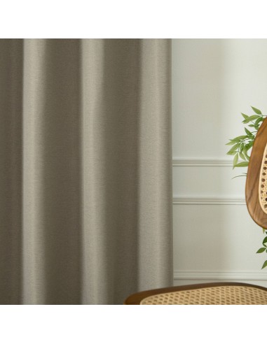 Beauty Home Ύφασμα κουρτίνας με το μέτρο Blackout jacquard σκίασης Glare Art 8444 Φ280 Άμμου