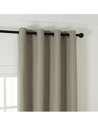 Beauty Home Ύφασμα κουρτίνας με το μέτρο Blackout jacquard σκίασης Glare Art 8444 Φ280 Άμμου