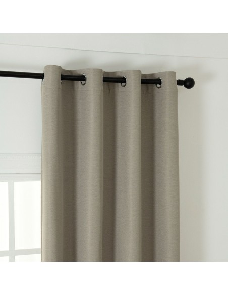 Beauty Home Ύφασμα κουρτίνας με το μέτρο Blackout jacquard σκίασης Glare Art 8444 Φ280 Άμμου