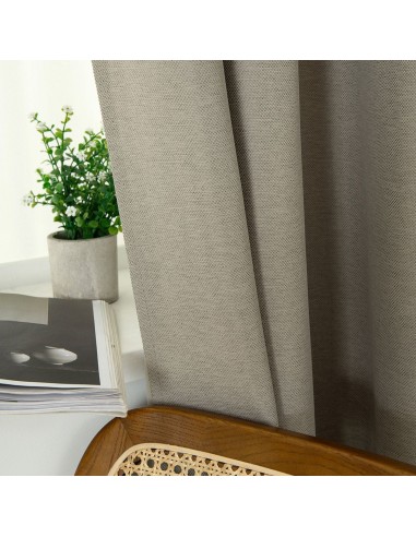 Beauty Home Ύφασμα κουρτίνας με το μέτρο Blackout jacquard σκίασης Glare Art 8444 Φ280 Άμμου