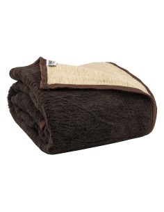 Beauty Home Ακρυλική κουβέρτα μονή art Ε11200 160x220 Καφέ