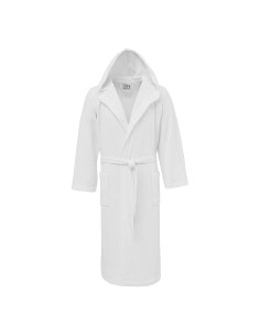 Beauty Home Μπουρνούζι Satisfaction ζακαρ με κουκούλα Art3055 80%Cot-20%Pol 270gsm Λευκό