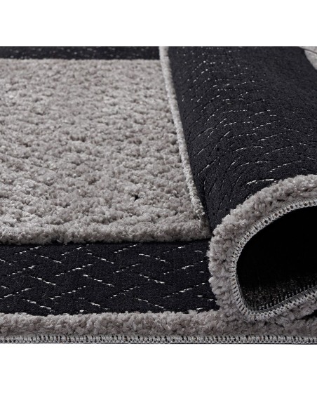 Beauty Home Χαλί Noir Art 9436 200x290 Black Μαύρο