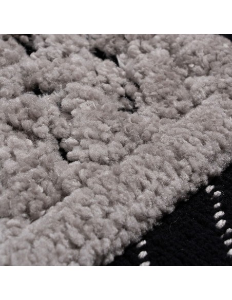 Beauty Home Σετ Κρεβ/ρας 3τμx Noir Art 9436 Black Μαύρο