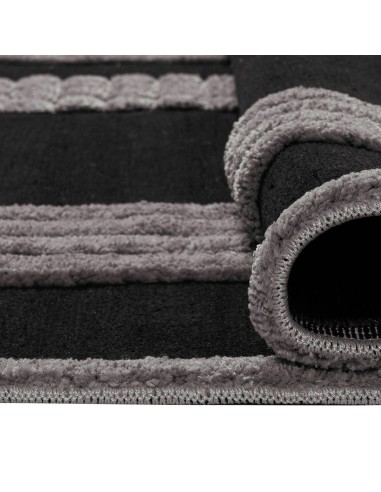 Beauty Home Χαλί Noir Art 9437 133x190 Black Μαύρο