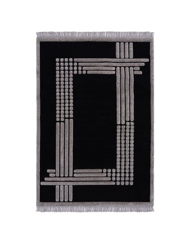 Beauty Home Χαλί Noir Art 9437 165x230 Black Μαύρο