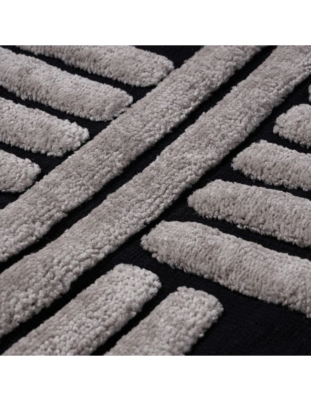 Beauty Home Χαλί Noir Art 9437 200x290 Black Μαύρο