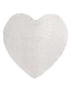 Beauty Home Πατάκι Rabbit Art 9640 Καρδιά 100x100 Λευκό