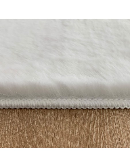 Beauty Home Πατάκι Rabbit Art 9640 67x210 Λευκό