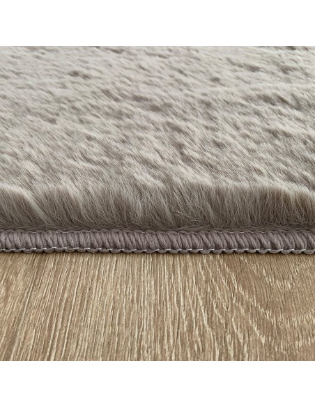 Beauty Home Πατάκι Rabbit Art 9642 67x140 Μόκα