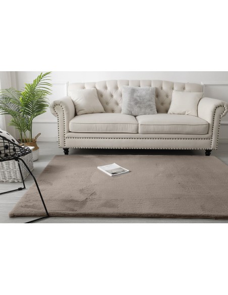 Beauty Home Σετ Κρεβ/ρας 3τμχ Rabbit Art 9642 Μόκα