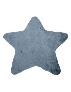 Beauty Home Πατάκι Rabbit Art 9647 Αστέρι 100x100 Μπλε