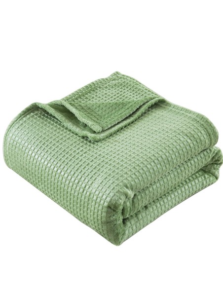 Beauty Home Κουβέρτα μονόχρωμη μονή Fleece Art 11552 160x220 Πράσινο
