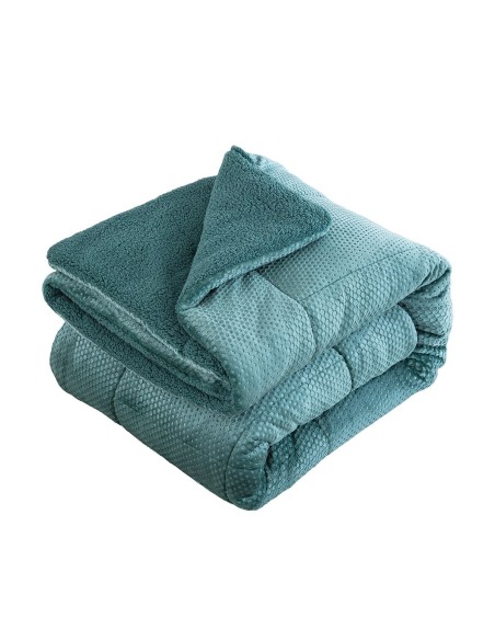 Beauty Home Κουβερτοπάπλωμα υπέρδιπλο Art 11560 220x240 Πετρόλ